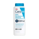 CeraVe 2 In 1 Hydrating Anti Dandruff Shampoo And Conditioner Twin Pack