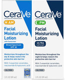 CeraVe Day & Night Face Lotion Skin Care Set