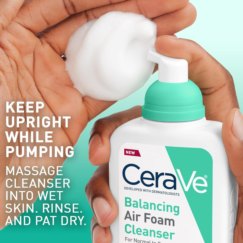 CeraVe Balancing Air Foam Face Wash