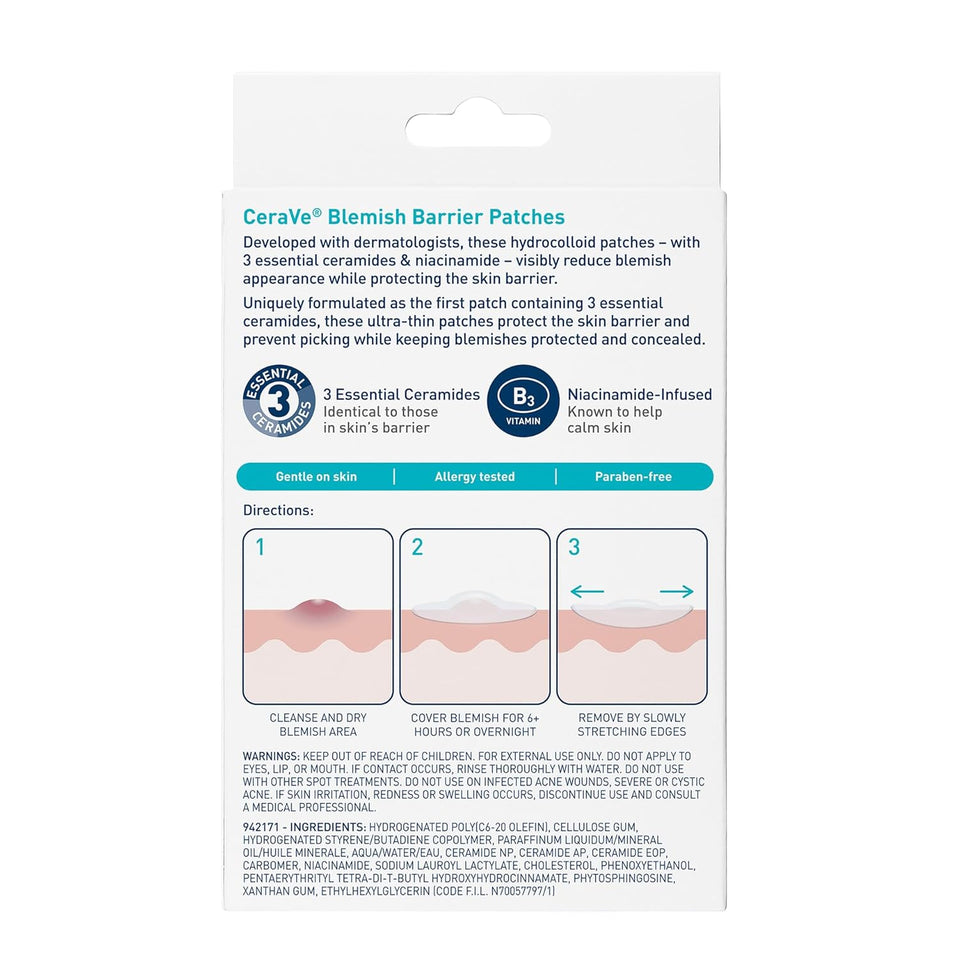 Hydrocolloid Blemish Patches