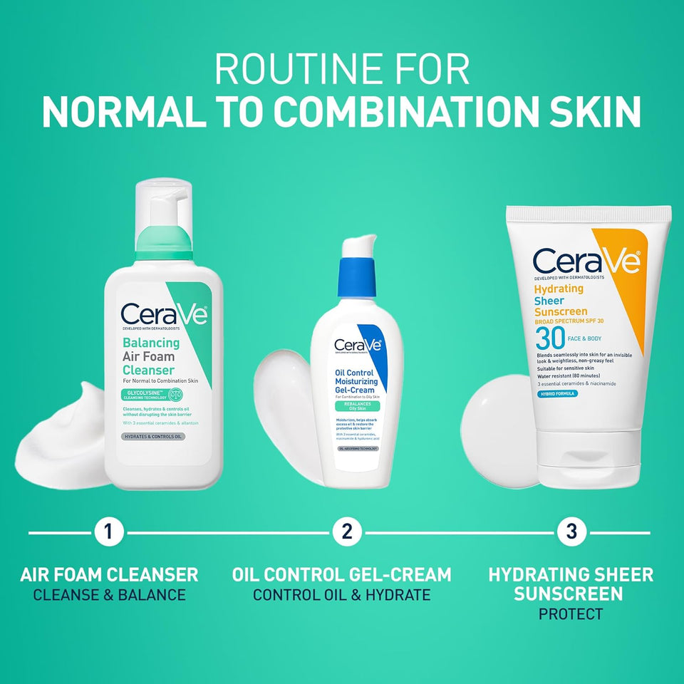 CeraVe Balancing Air Foam Face Wash