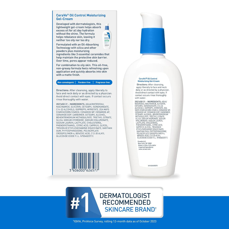 CeraVe Oil Control Moisturizing Gel-Cream