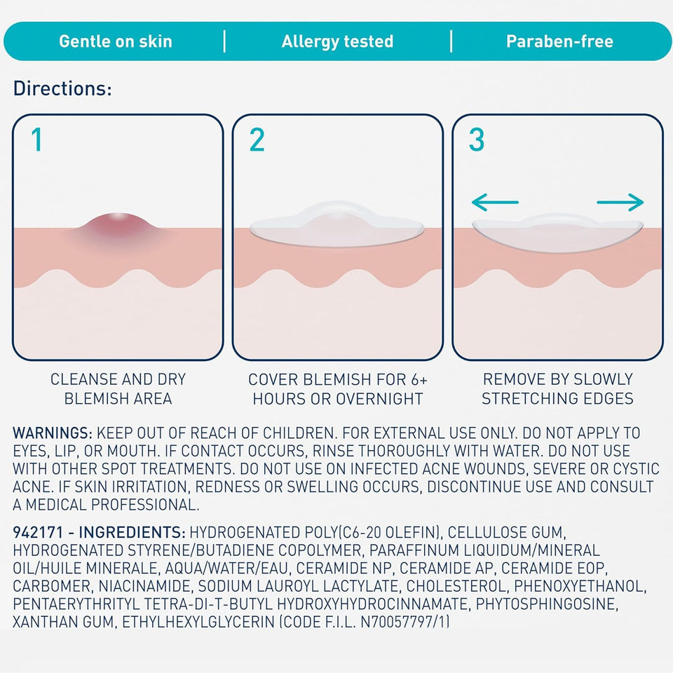 Hydrocolloid Blemish Patches