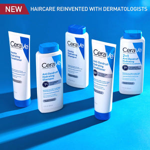 CeraVe 2 In 1 Hydrating Anti Dandruff Shampoo And Conditioner Twin Pack