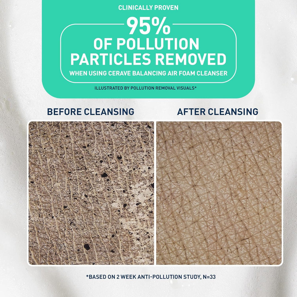 CeraVe Balancing Air Foam Face Wash