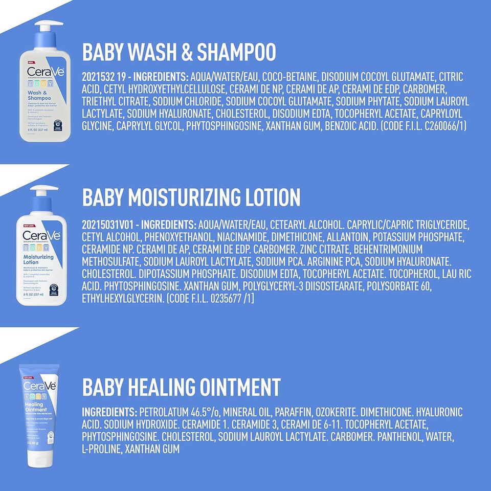 CeraVe Baby Bath Set