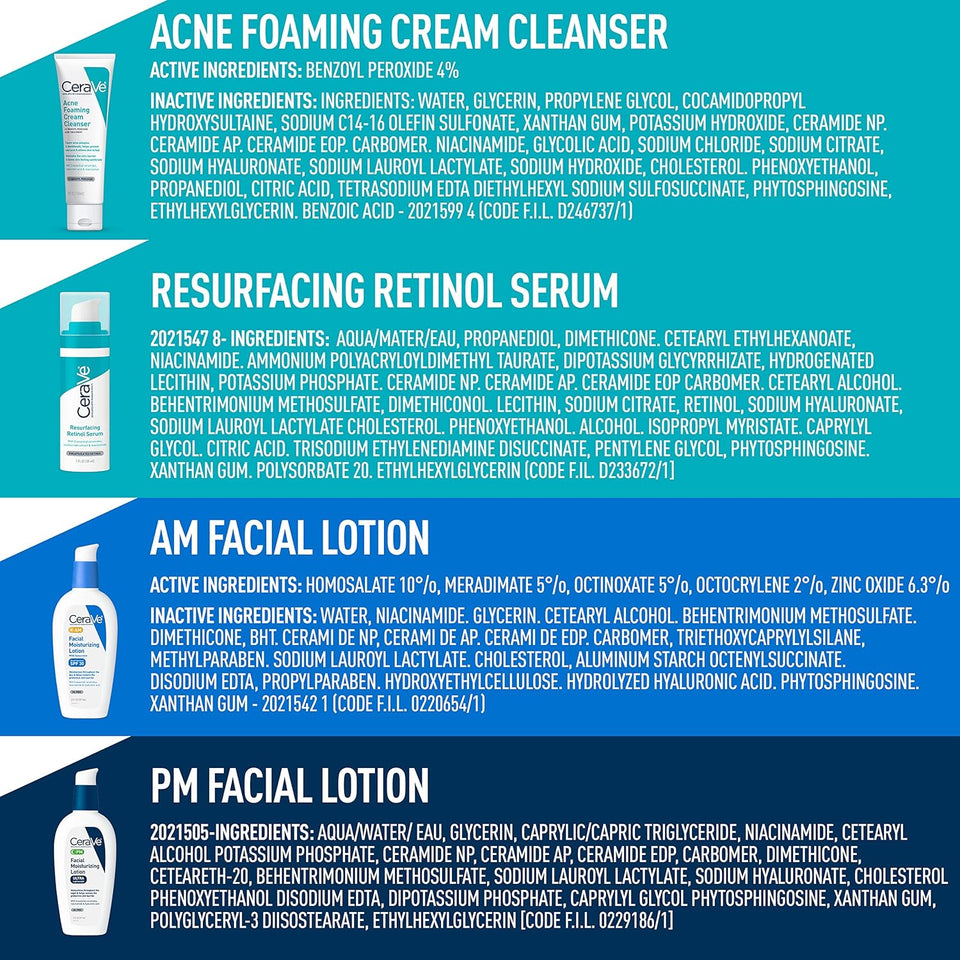 CeraVe Acne Skin Care Set